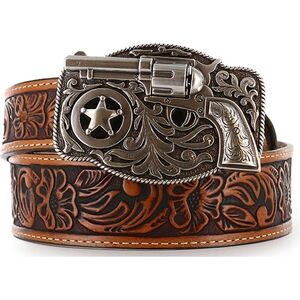 Justin Boots Top Grain Leather Belt